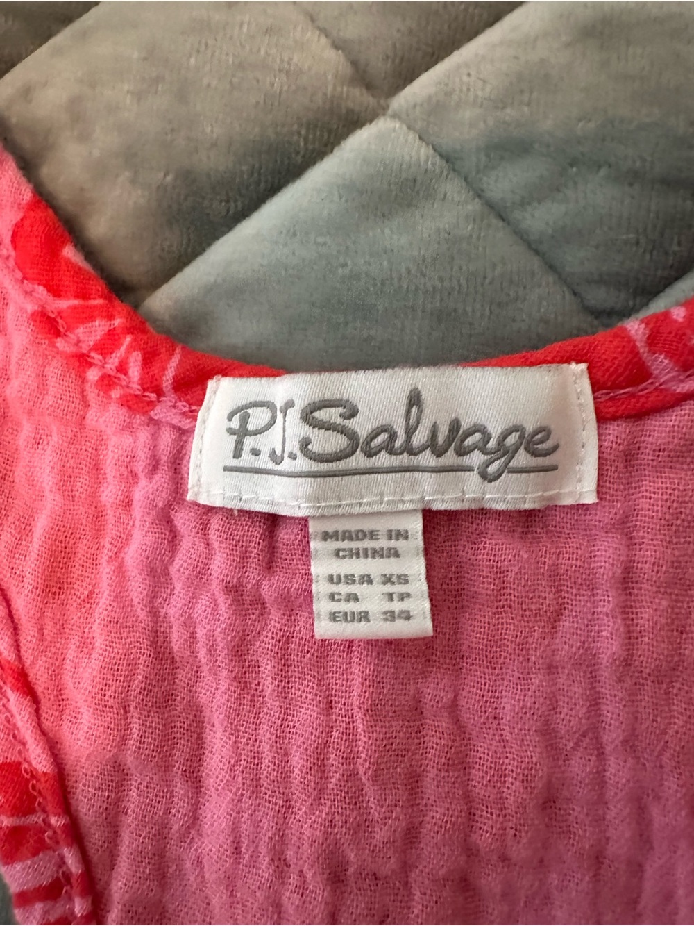 PJ Salvage Pink Floral Tank and Wide-Leg Lounge Set - Picture 6 of 6